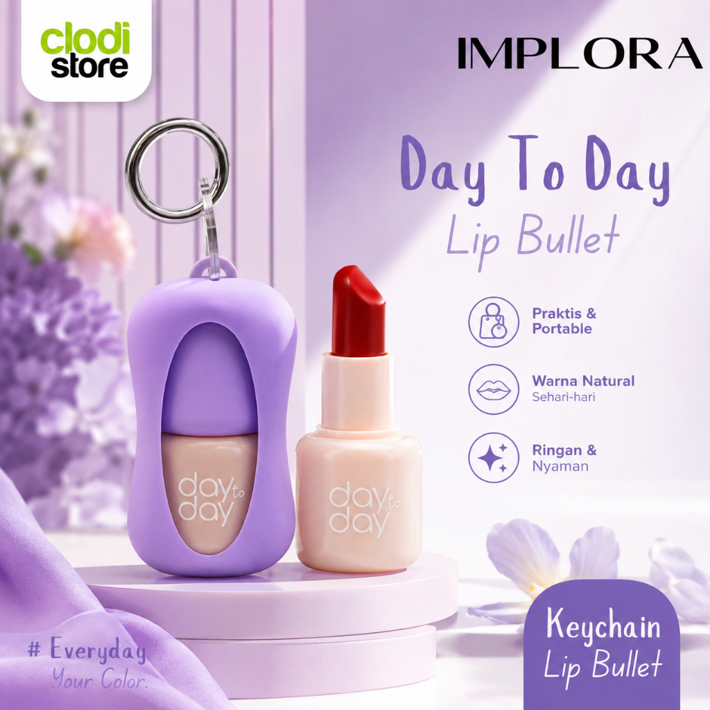 Jual Implora Lip Cream Lip Bullet Day To Day Series Lip Stick Implora ...