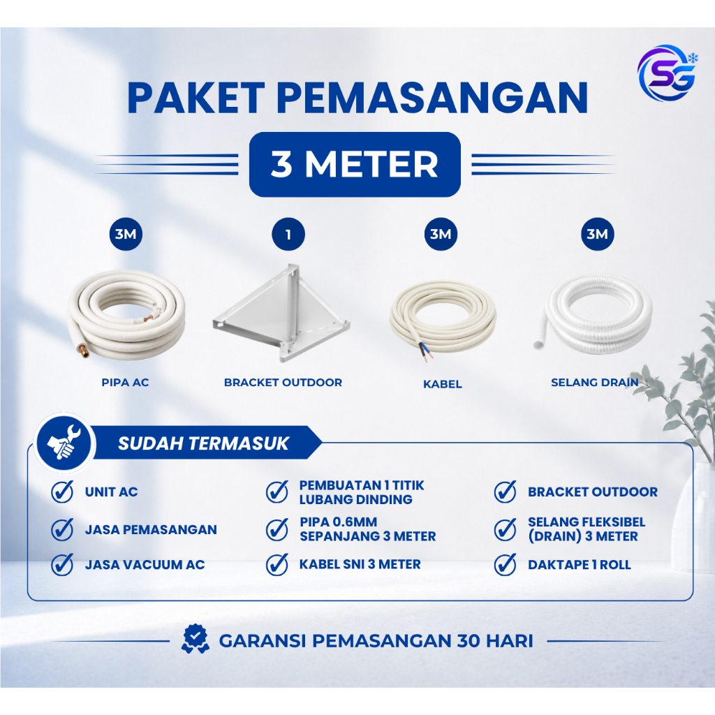 Jual AC SHARP 05BEY 1/2 PK STANDARD AH-05BEY 05BEY UNIT / UNIT + PASANG ...