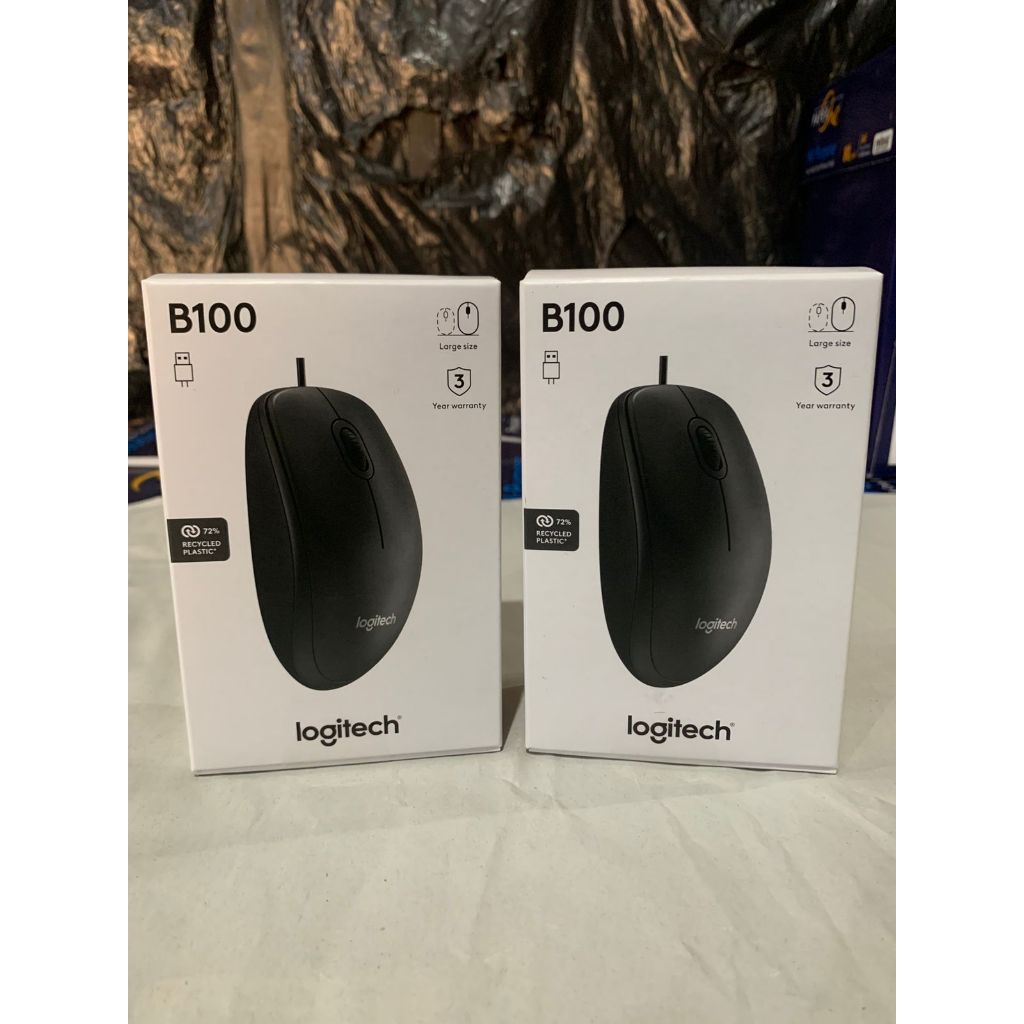 Jual Mouse Logitech B100 Terlengkap & Harga Terbaru Juli 2026 | Shopee ...