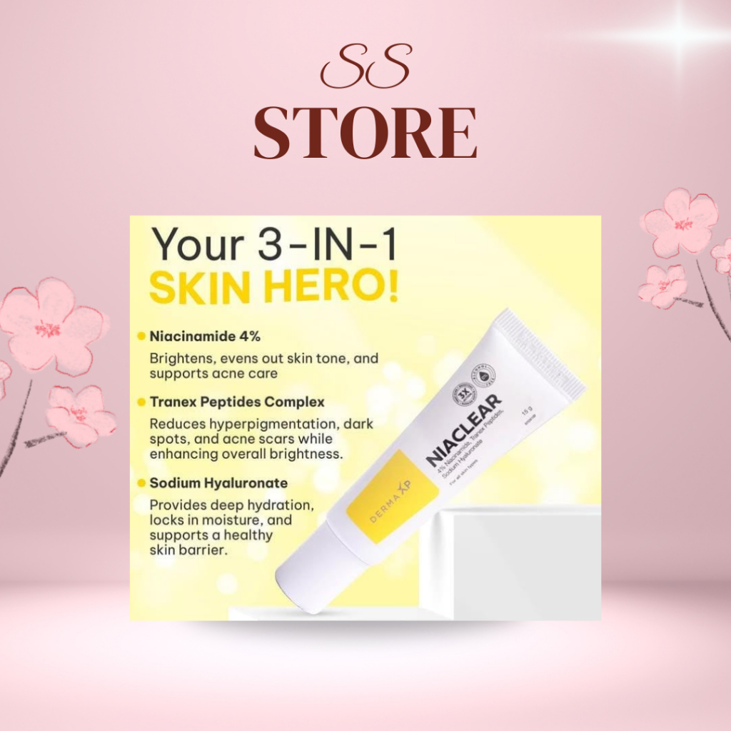 Jual Derma XP Niaclear Niacinamide 4% 15 gr | Shopee Indonesia