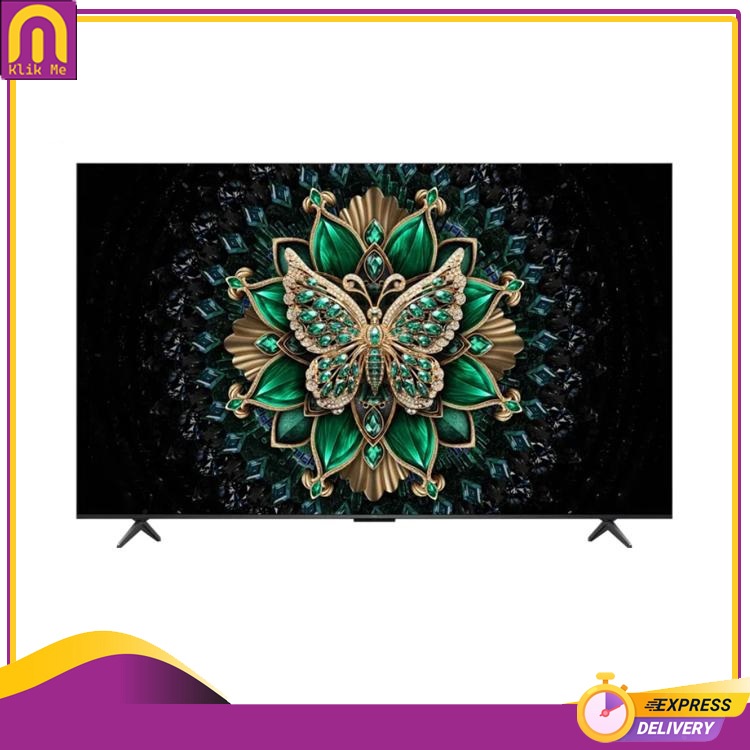 TCL 85C6K 85 Inch TCL TV C6K Premium QD-MiniLED Dolby Atmos TV 85C6K Garansi Resmi