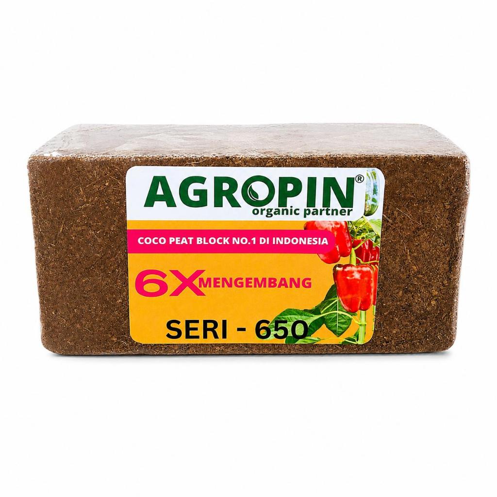 AGROPIN Cocopeat Media Tanam Mengembang 6X SERI - 650 gram