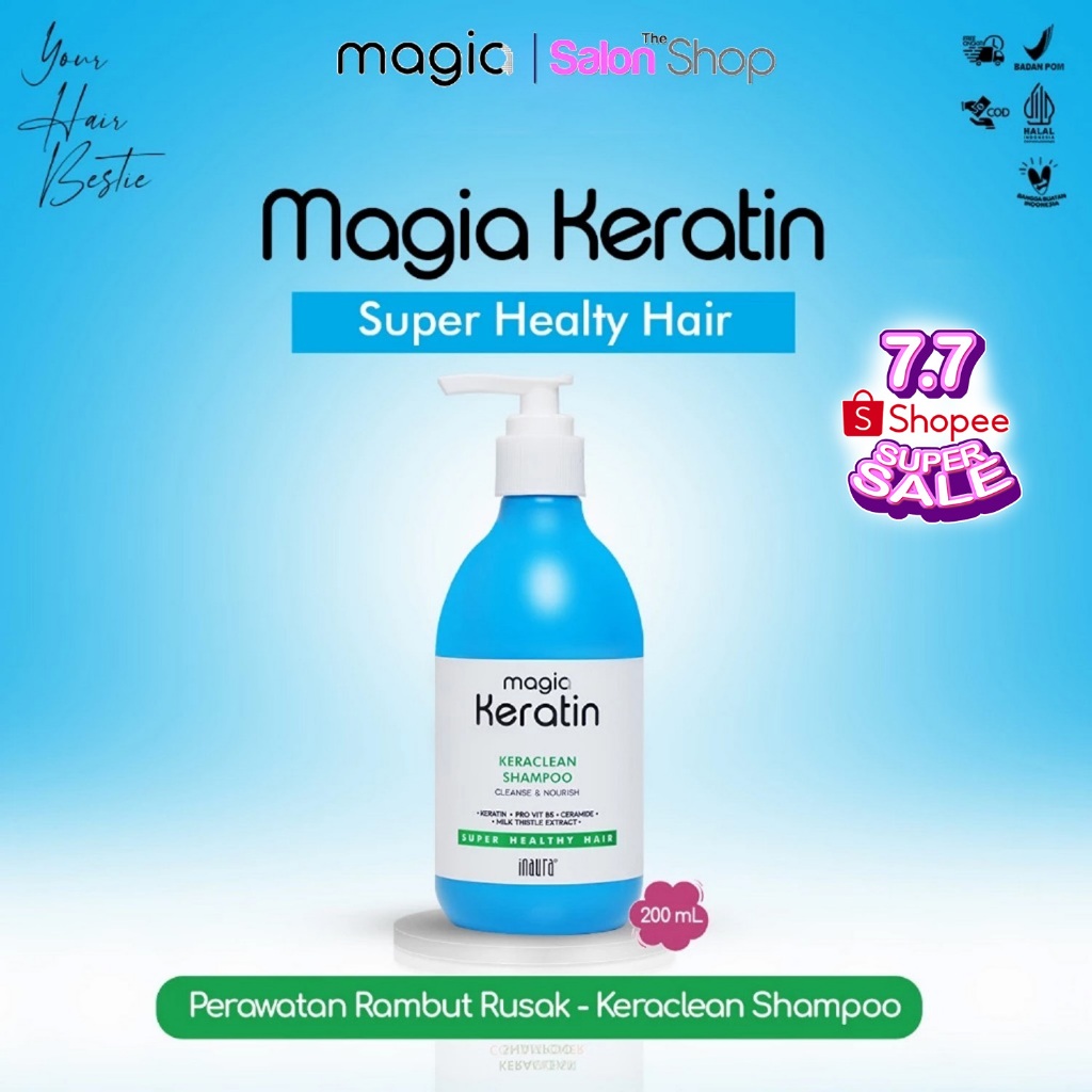 THESALONSHOP | Inaura Magia Keraclean Shampoo 200ml | gdlb01