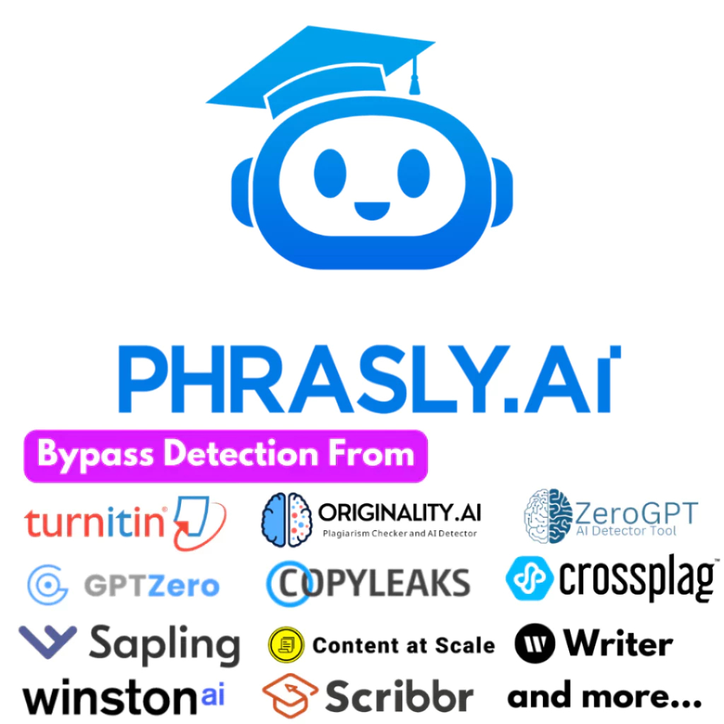PHRASLY AI Transform AI-generated content into 100% human text boost efficiency, and bypass AI detectors