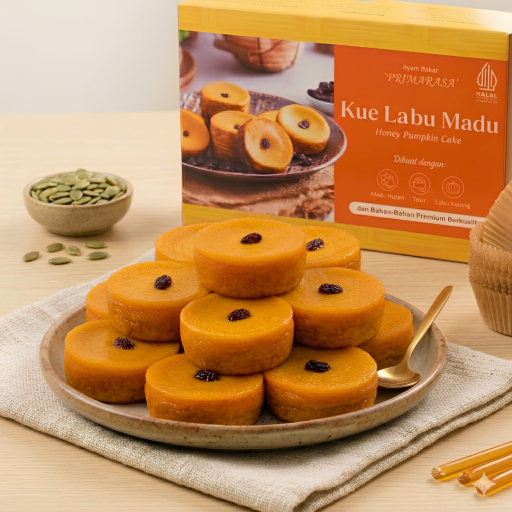 Jual Kue Lumpur Madu Kue Labu Madu Asli Cokelat Keju Handmade Kue Basah ...