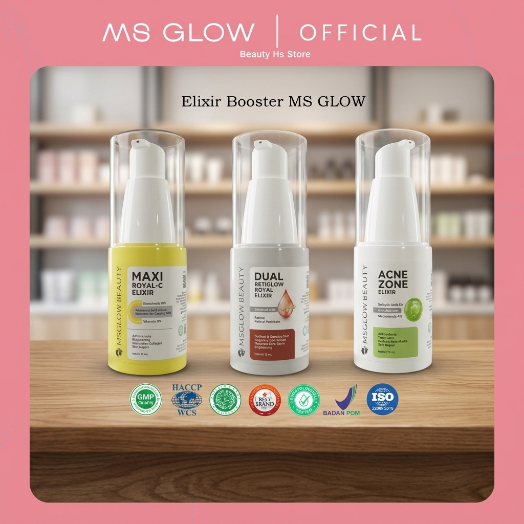 MS GLOW Serum Elixir Booster Retiglow