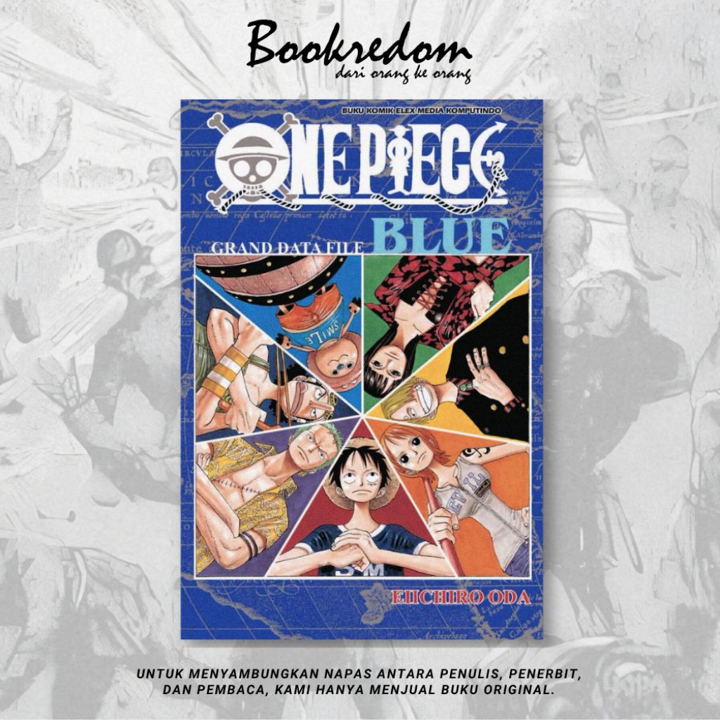Jual One Piece Blue: Grand Data File - Eiichiro Oda - Bookredom