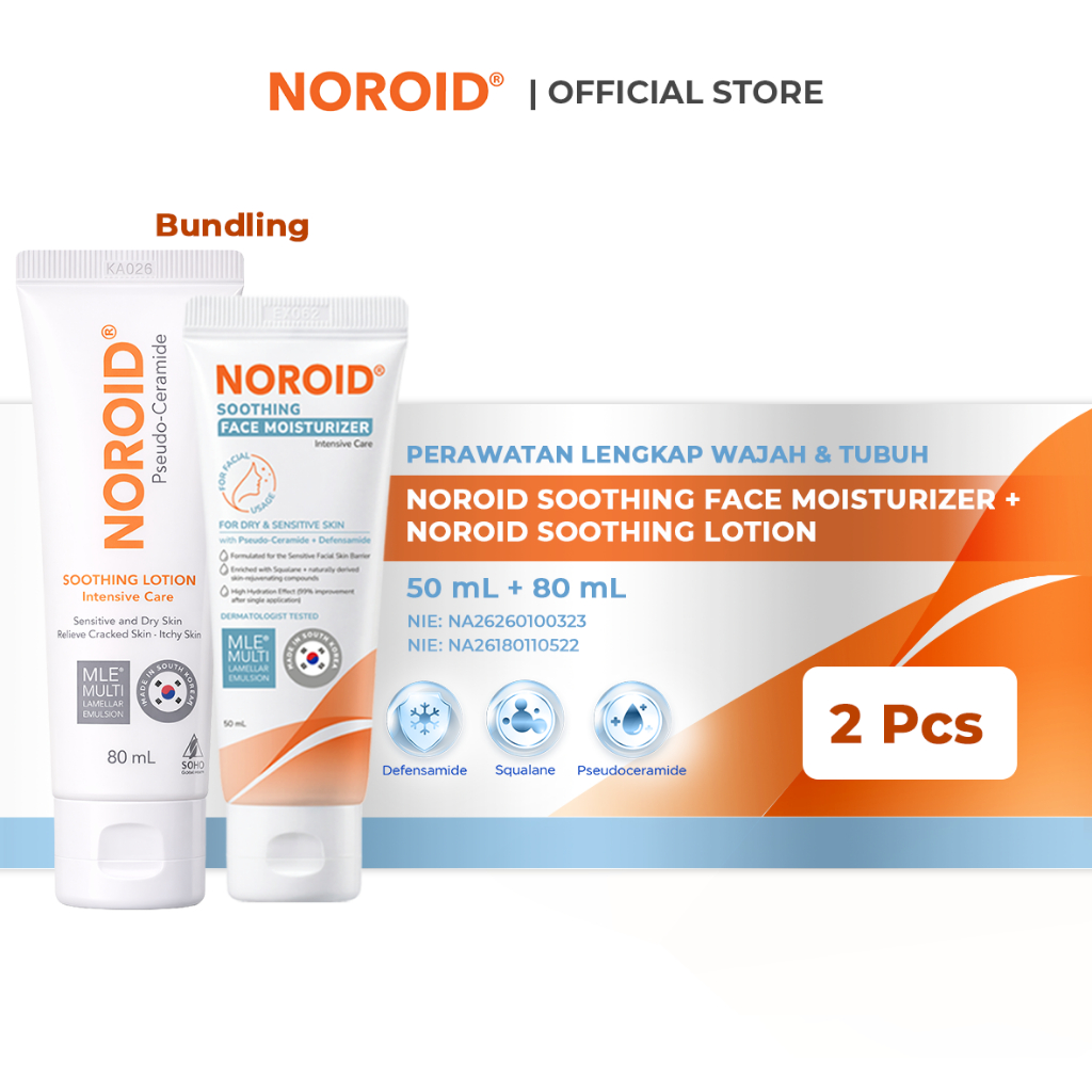 Jual [NEW LAUNCH] Paket Soothing Face Moisturizer + Body Lotion | Face ...
