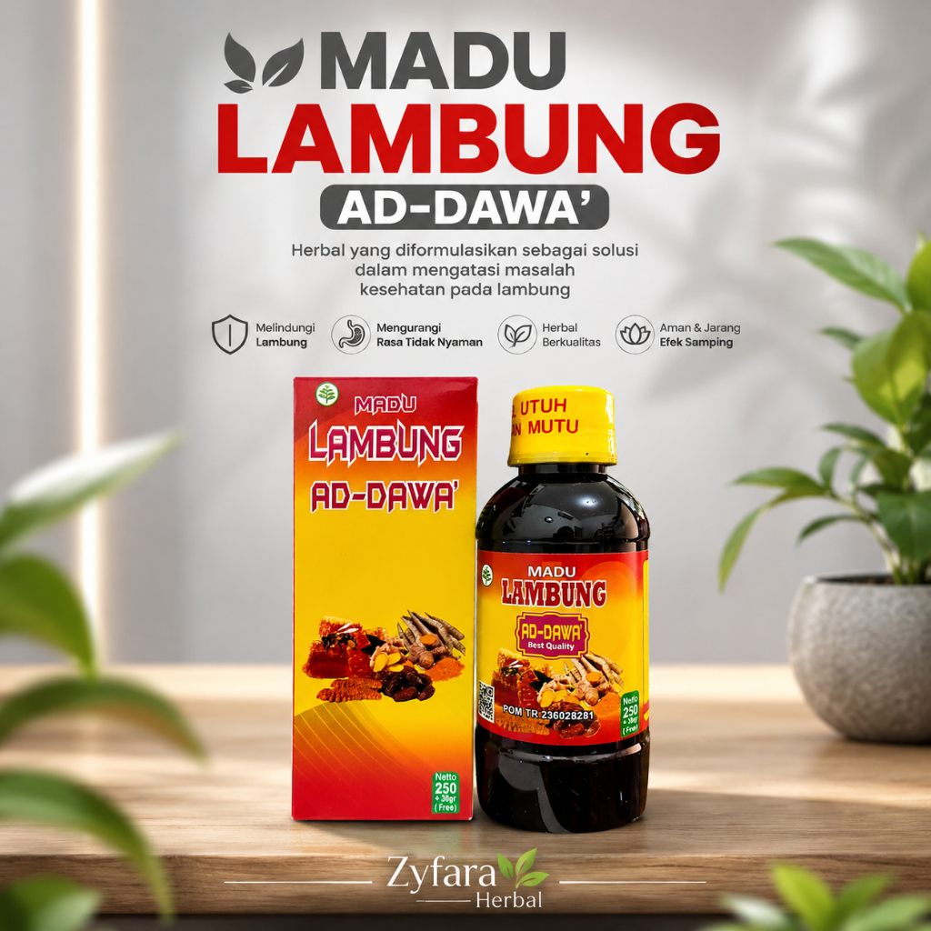 Madu Lambung Ad-Dawa / Madu Special Lambung plus gamat