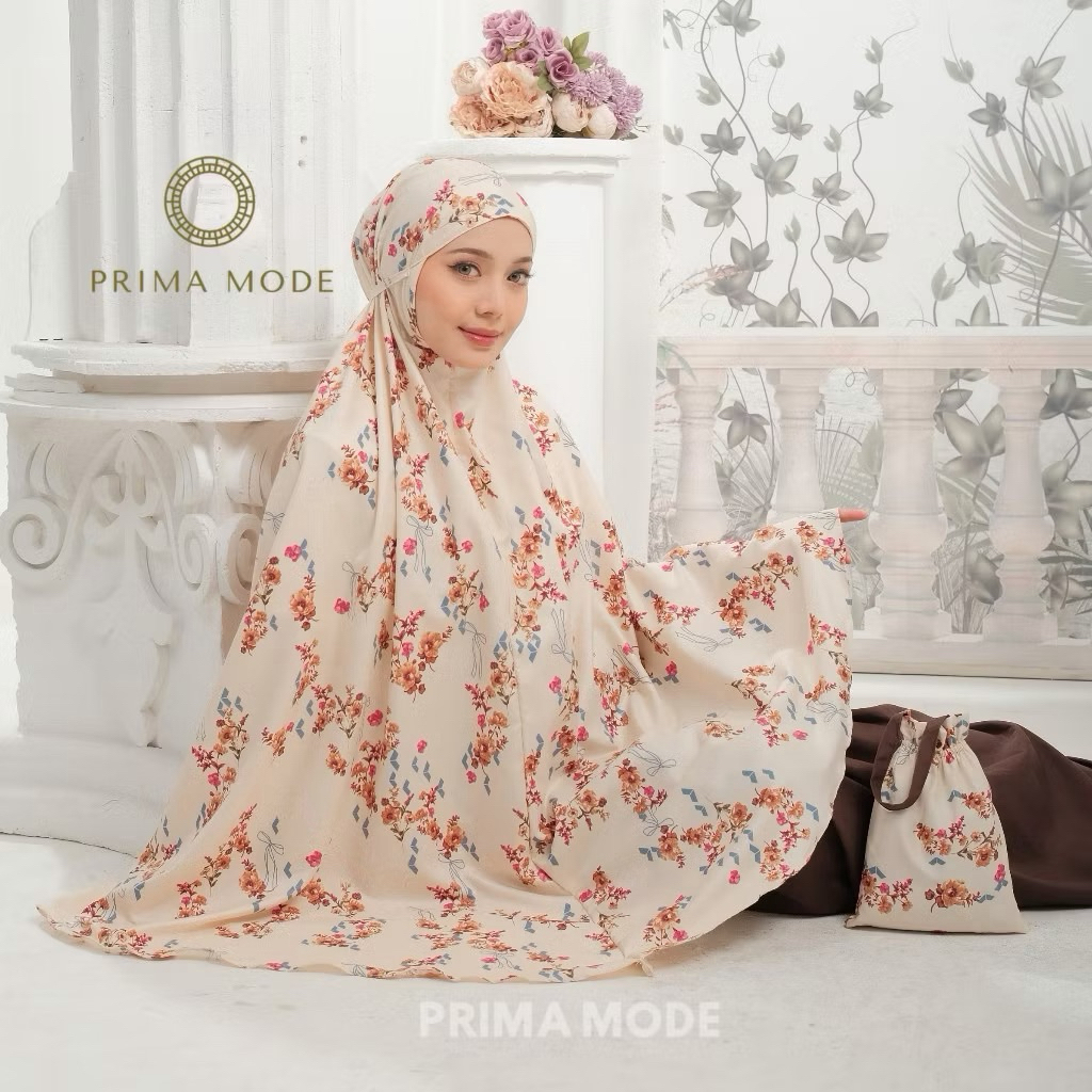 PRIMA MODE - Mukena Dewasa 2in1 Motif Katun Microtex