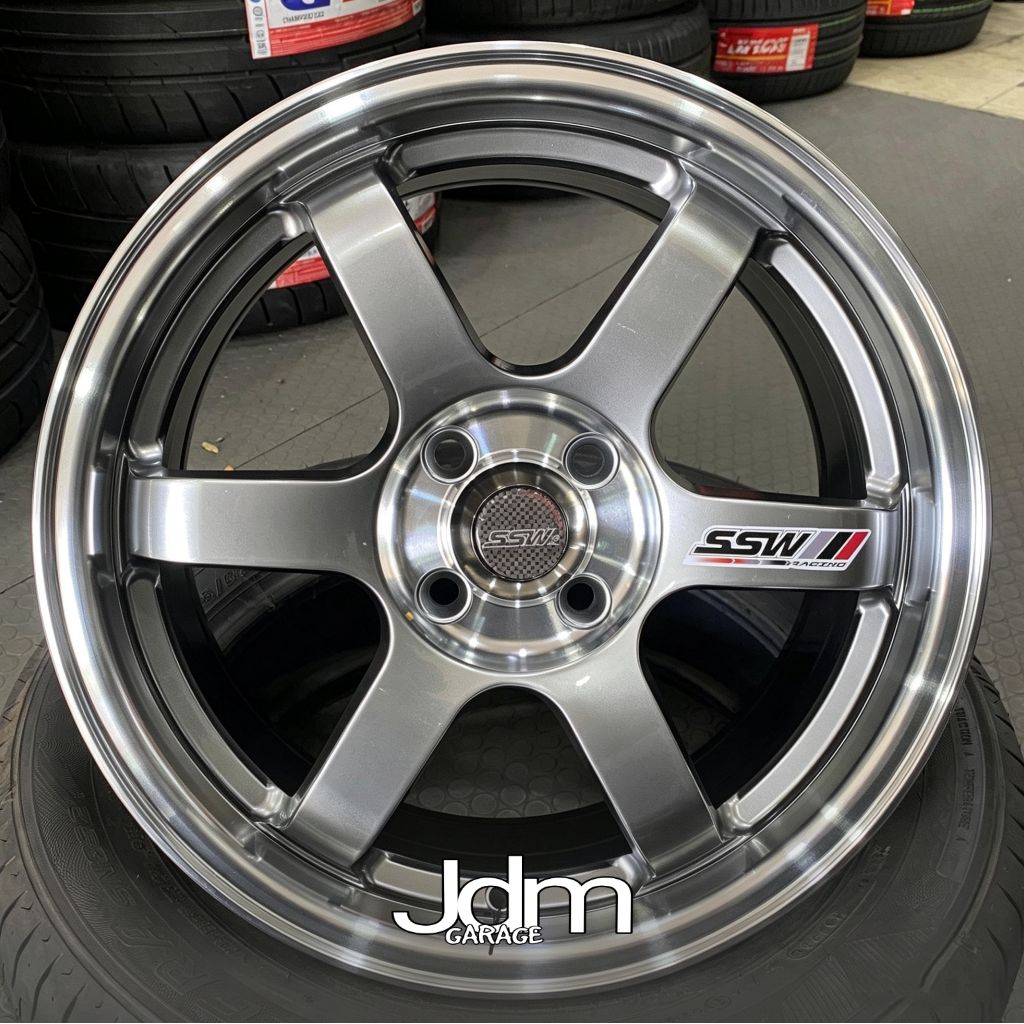 Jual velg TE37 SSW ORIGINAL THAILAND r16 lebar 7 pcd 4X100 ET 42 mobil ...