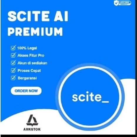 scite ai premium 1bulan full garansi