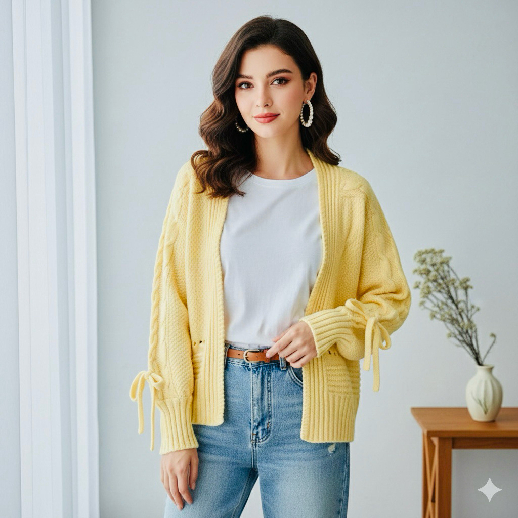 Jual Bolero Namie Cardigan Rajut Wanita Premium Top Outer Perempuan ...