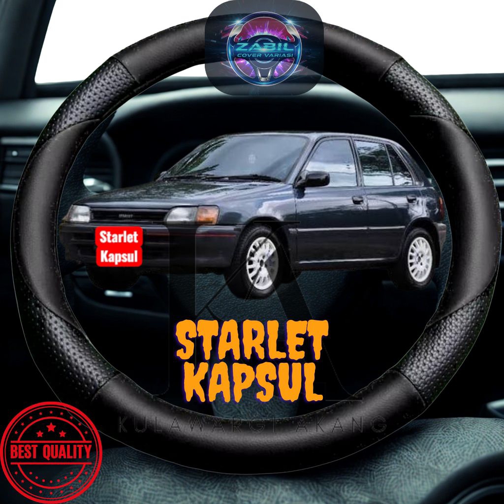 Jual Sarung Stir mobil TOYOTA STARLET KAPSUL cover setir mobil ...