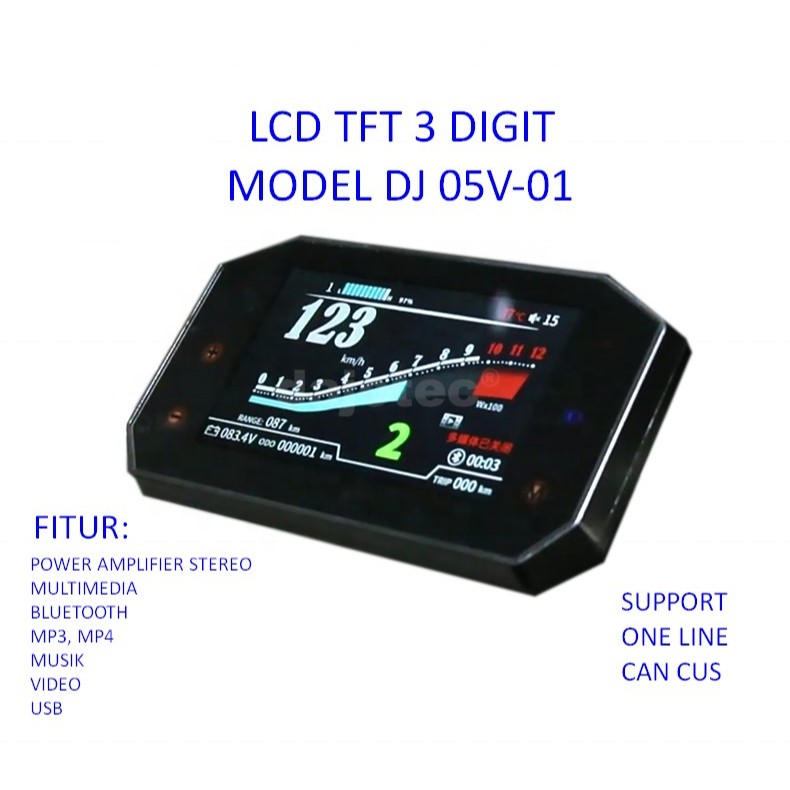 Jual LCD Display Speedo Meter Sepeda Listrik dan Motor Listrik | Shopee ...