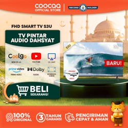 [+ BRACKET] COOCAA 32 inch Smart TV S3U - Digital TV - Dolby Audio - Youtube - M
