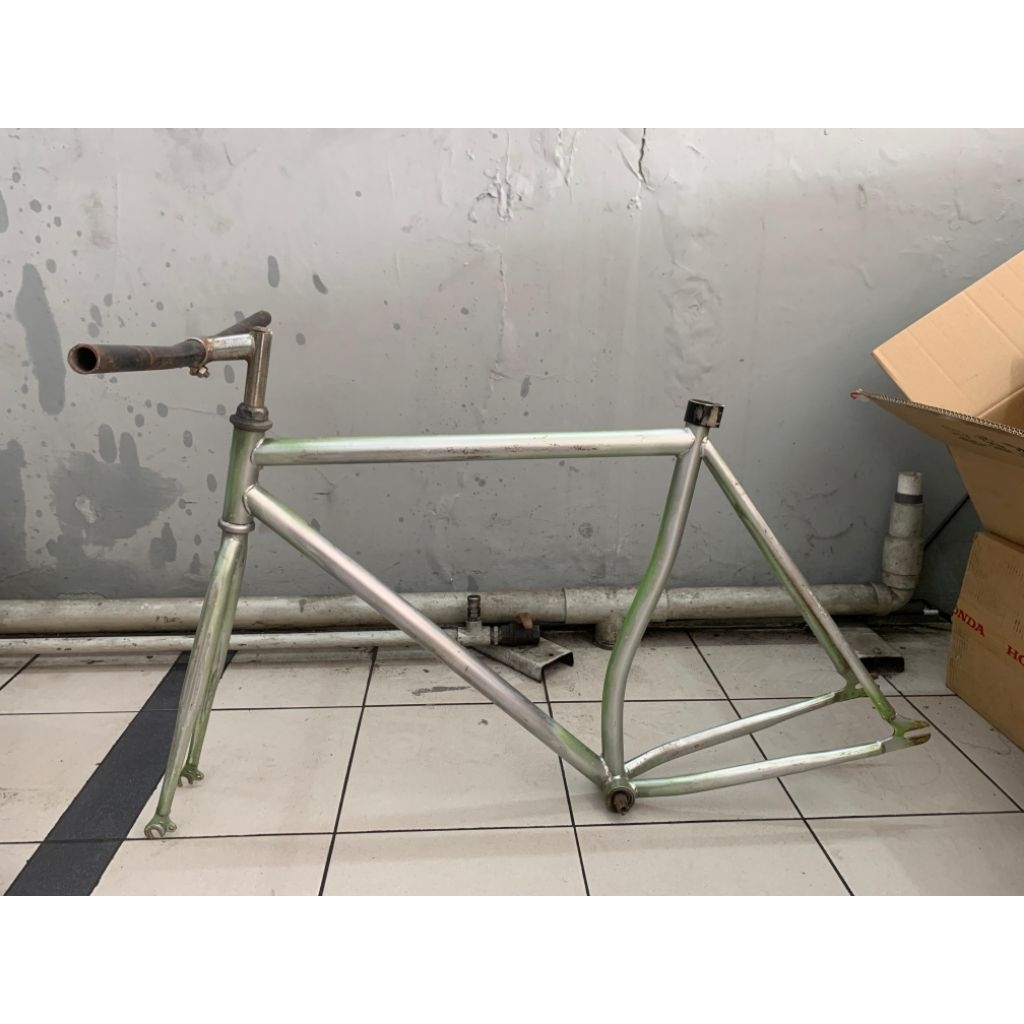 Jual frame set sepeda kalcer frame set fixie bekas bagus | Shopee Indonesia