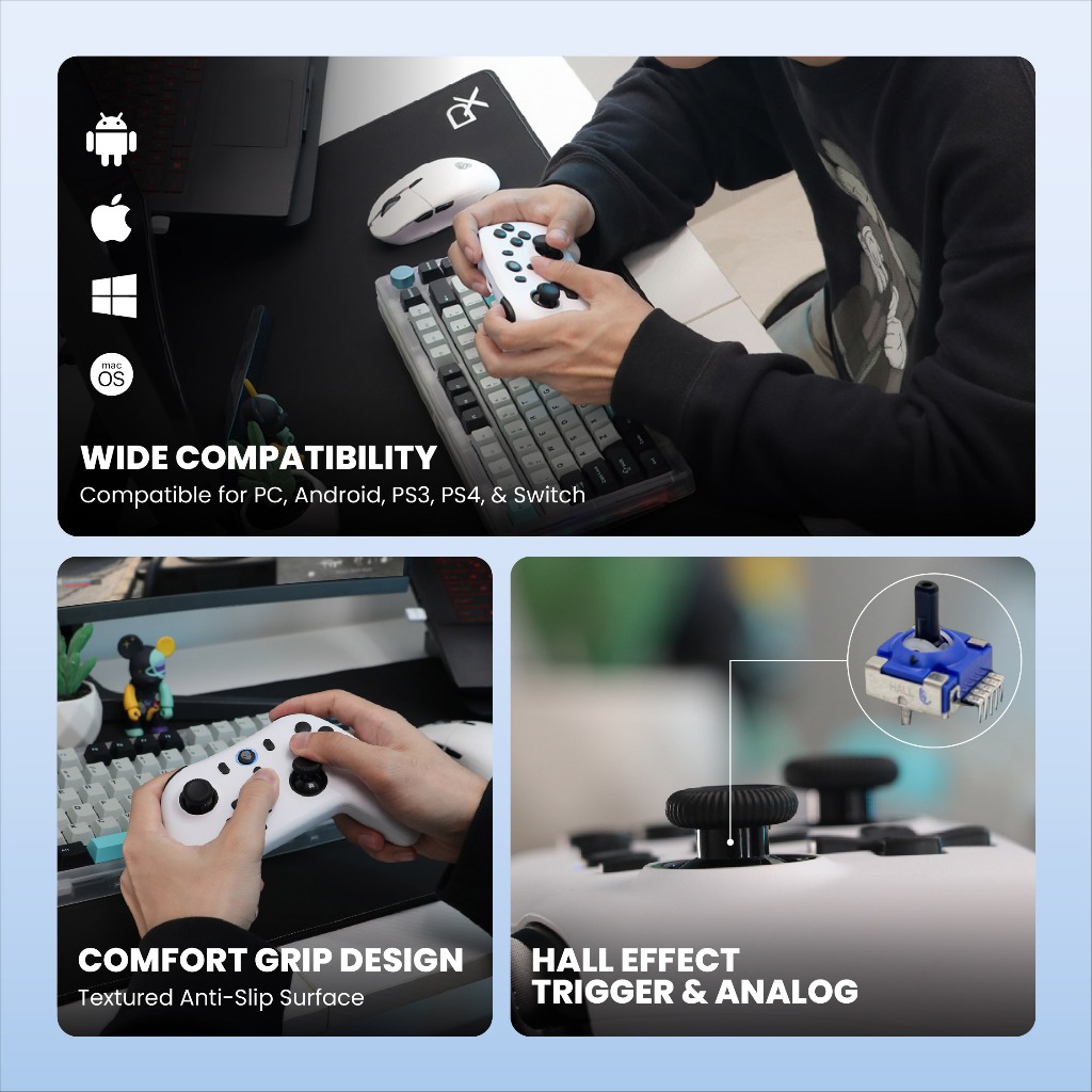 Rexus Pro Gaming Wireless Gamepad ASTA GX150 (2)