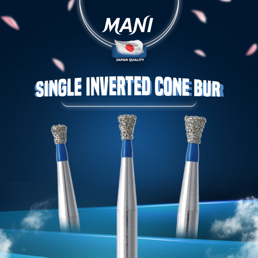 Jual MANI DIA-BURS SINGLE INVERTED CONE BUR | Shopee Indonesia