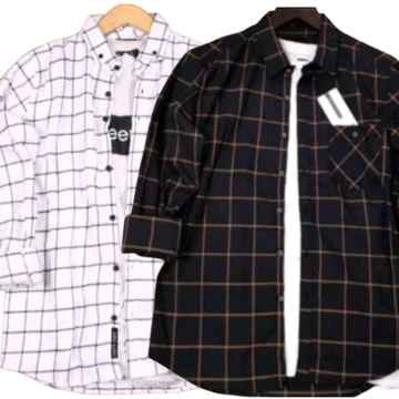 Paket Hemat 90Ribu Dapat 2 Pcs Kemeja Flanel Pria Lengan Panjang Distro Flanel Motif Kotak Pria