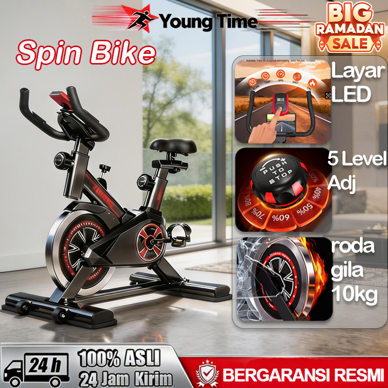 Jual Y&T Spinning Bike Sepeda statis Tes Detak Jantung Sepeda olahraga ...