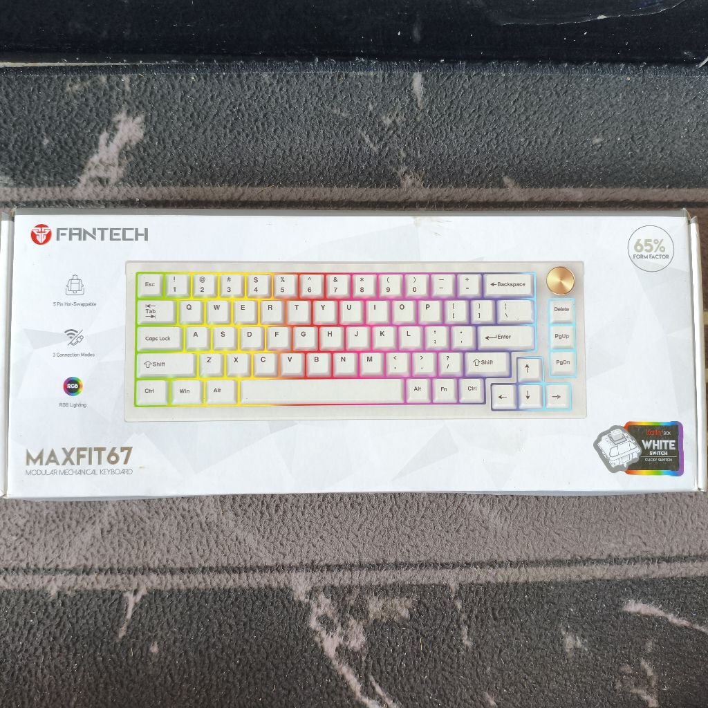 Jual Fantech Maxfit 67 Wireless Hotswappable Mechanical Keyboard ...