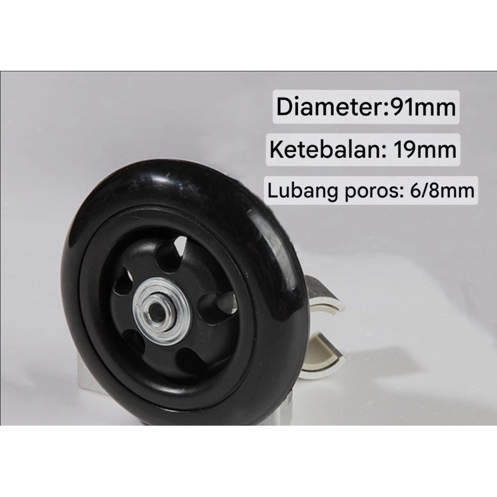 Jual RODA KOPER SAMPING 9,1CM HARGA 1 PCS | Shopee Indonesia
