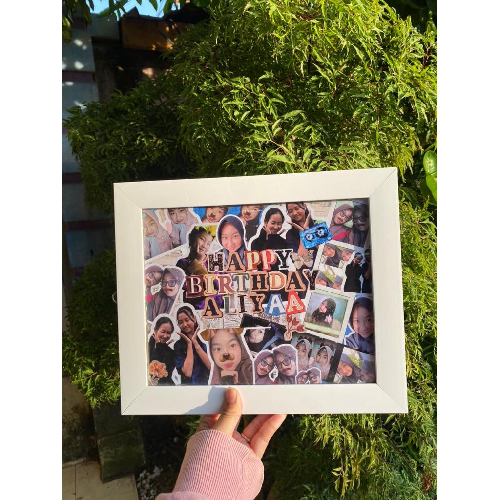 Jual Scrapframe Custom Foto Frame 2D Ukuran 6R-10R-10RS (Kado sempurna ...