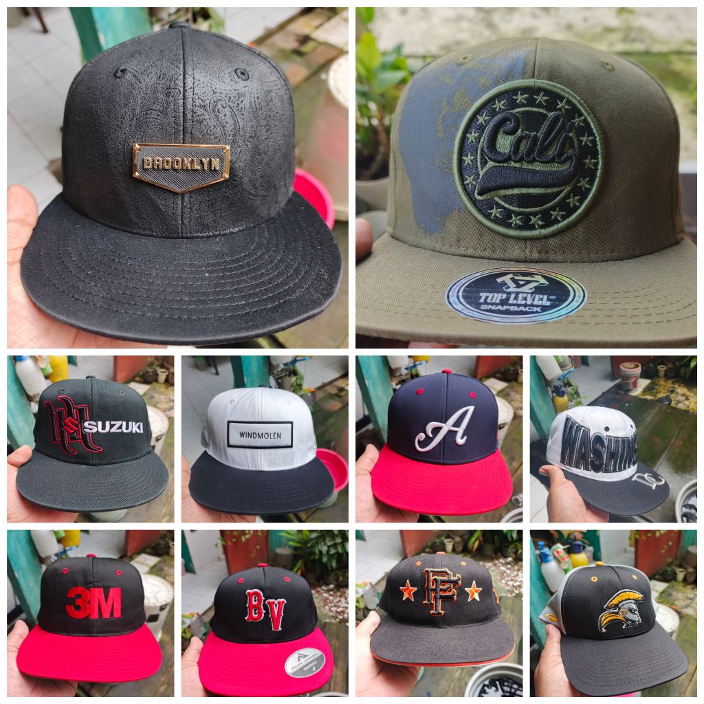 Jual Topi second brand snapback part 1 | Shopee Indonesia