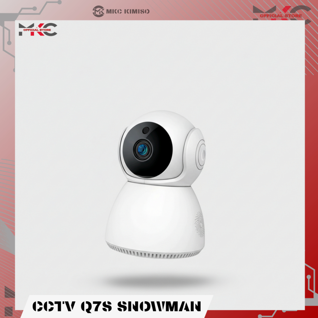 Jual MKC - Q7S CCTV Smart V380 Pro Camera HD 1080P Wireless Snowman ...