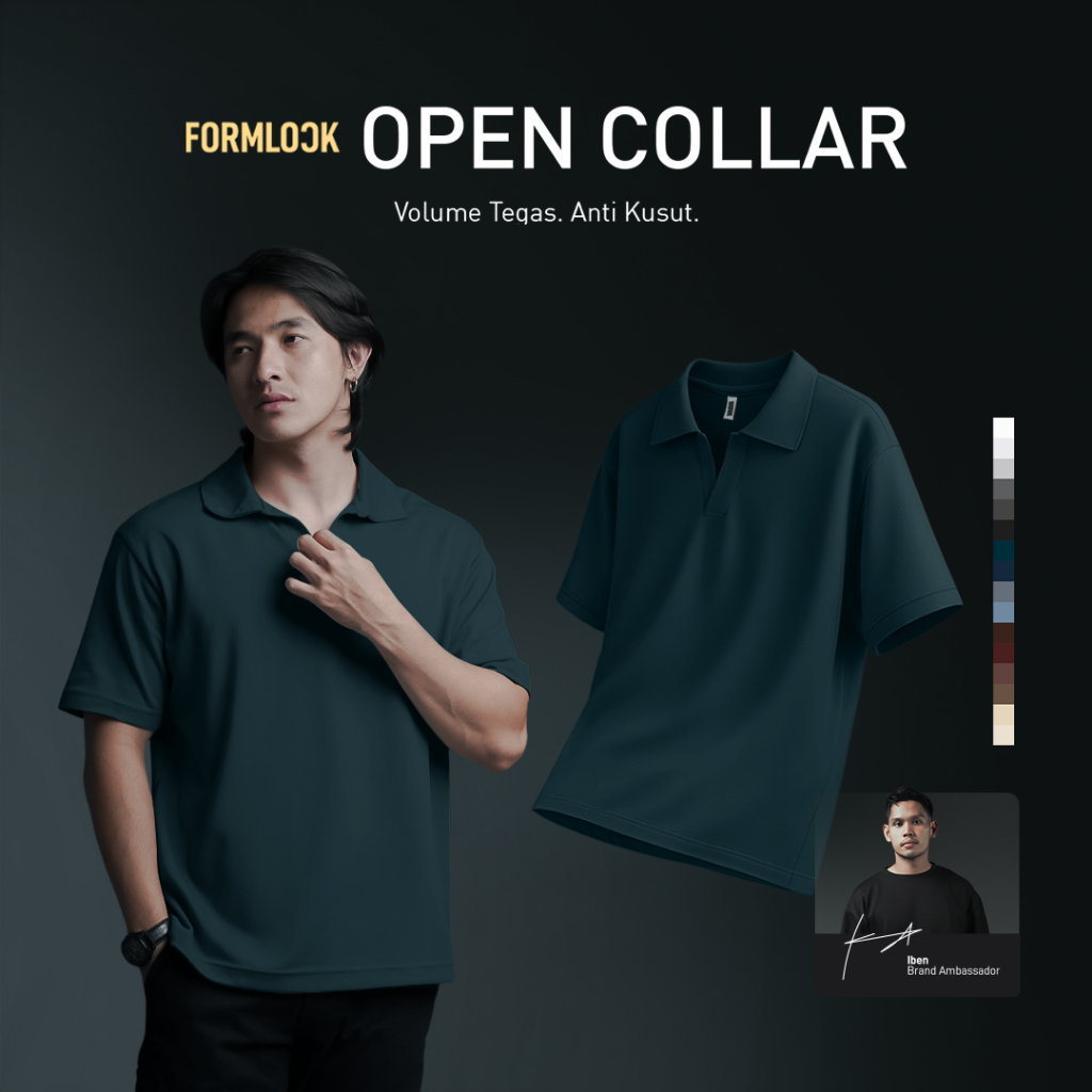 Jual No Void Minds FORMLOCK Open Collar | Naval | Shopee Indonesia