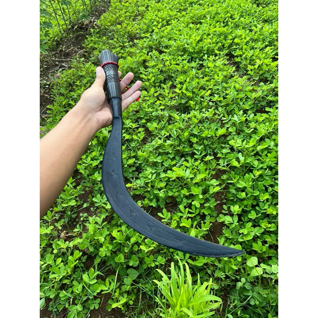 Jual Arit Rumput Baja Hitam 60cm Lengkap Sarung | Shopee Indonesia