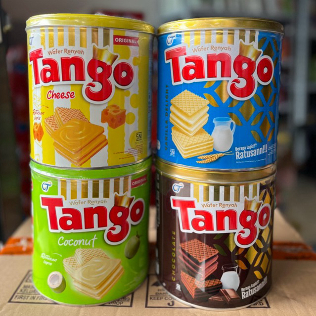 Jual [READY STOK] WAFER TANGO KALENG ANEKA RASA VARIAN ECER 1KALENG ...