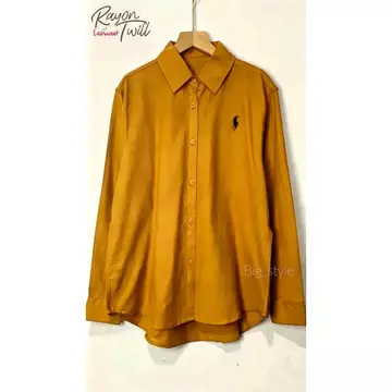 Blouse Wanita Leher V Logo Samping Kemeja Wanita V Korean Style Baju Wanita Lengan Balon Panjang