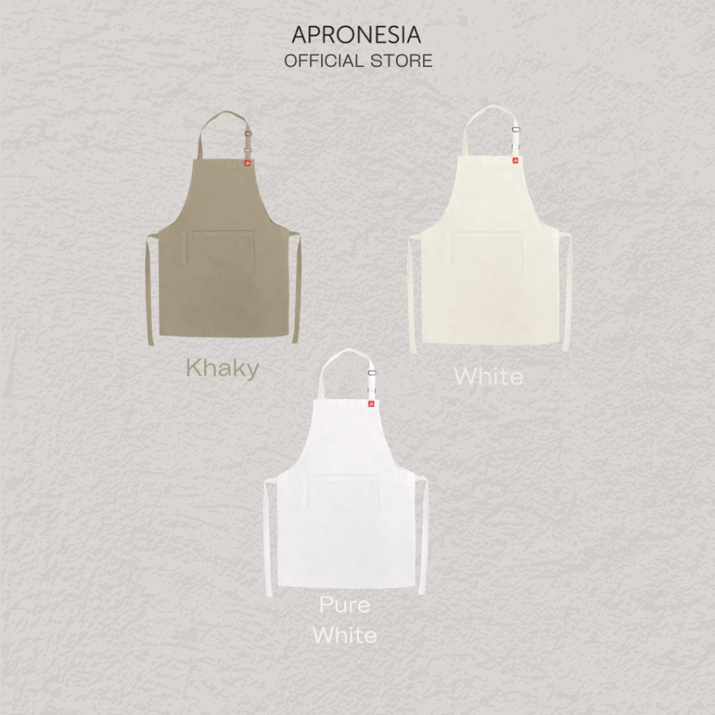 Jual Apronesia Basil Everyday Neutral Series - Apron Masak / Celemek ...