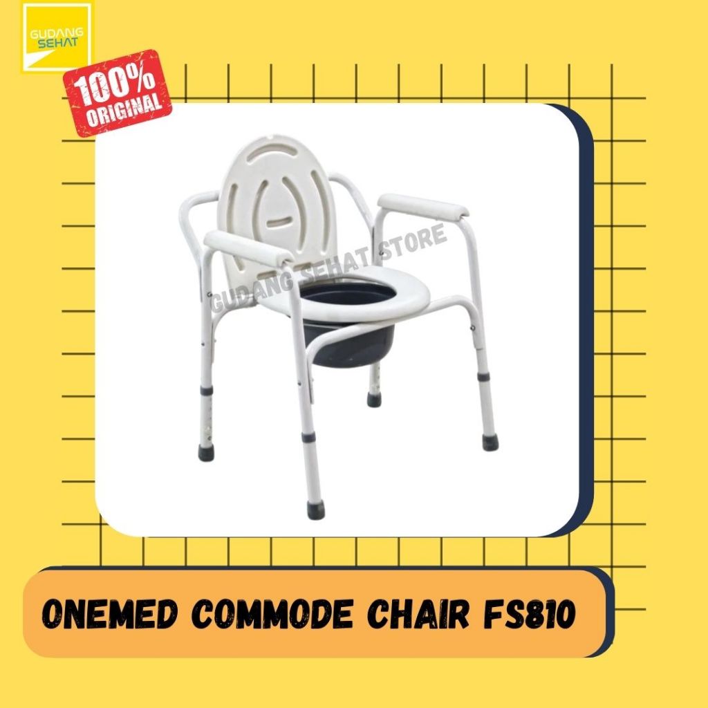 Jual KURSI BAB COMMODE CHAIR FS810 ONEMED / FS 810 | Shopee Indonesia