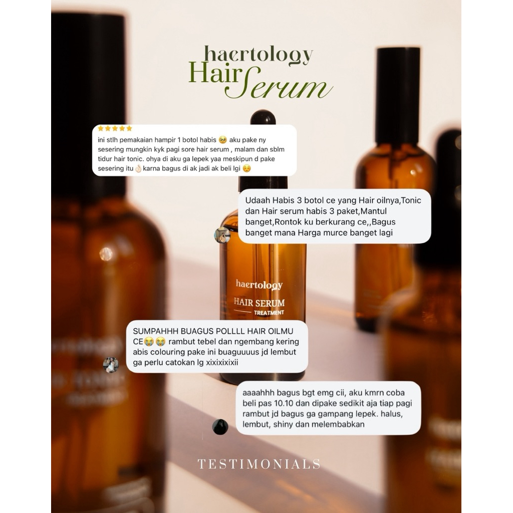 Jual Haertology Hair Serum | Shopee Indonesia