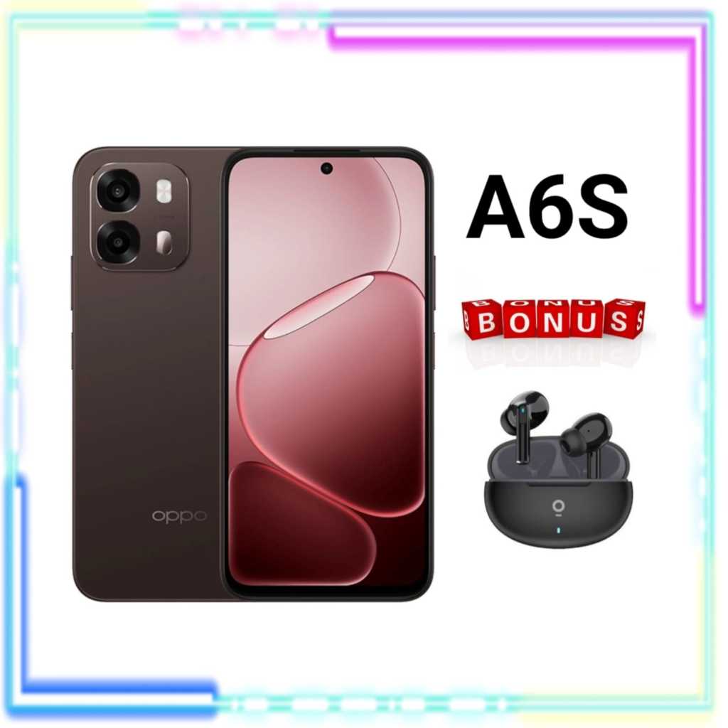 OPPO A6S 8/128 & 8/256 NEW GARANSI RESMI