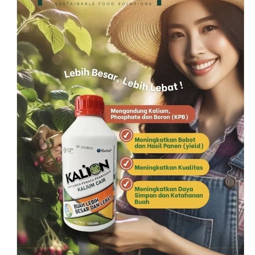 Jual Kalion Pupuk Booster Siap Serap Untuk Masa Generatif Tanaman 500ml ...