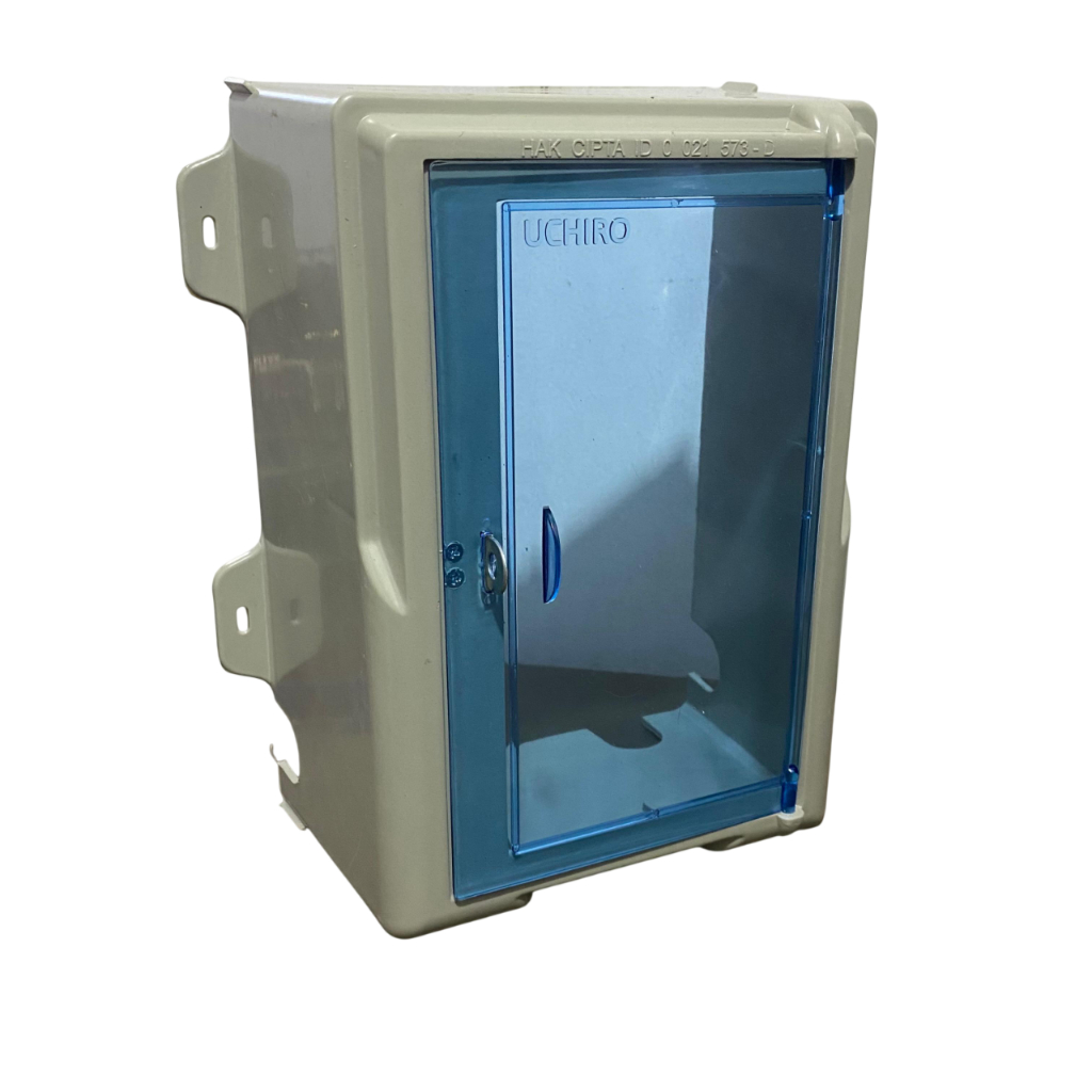 Jual UCHIRO Box KWH Meter Mini MCB Prabayar – Box Listrik Outdoor ...