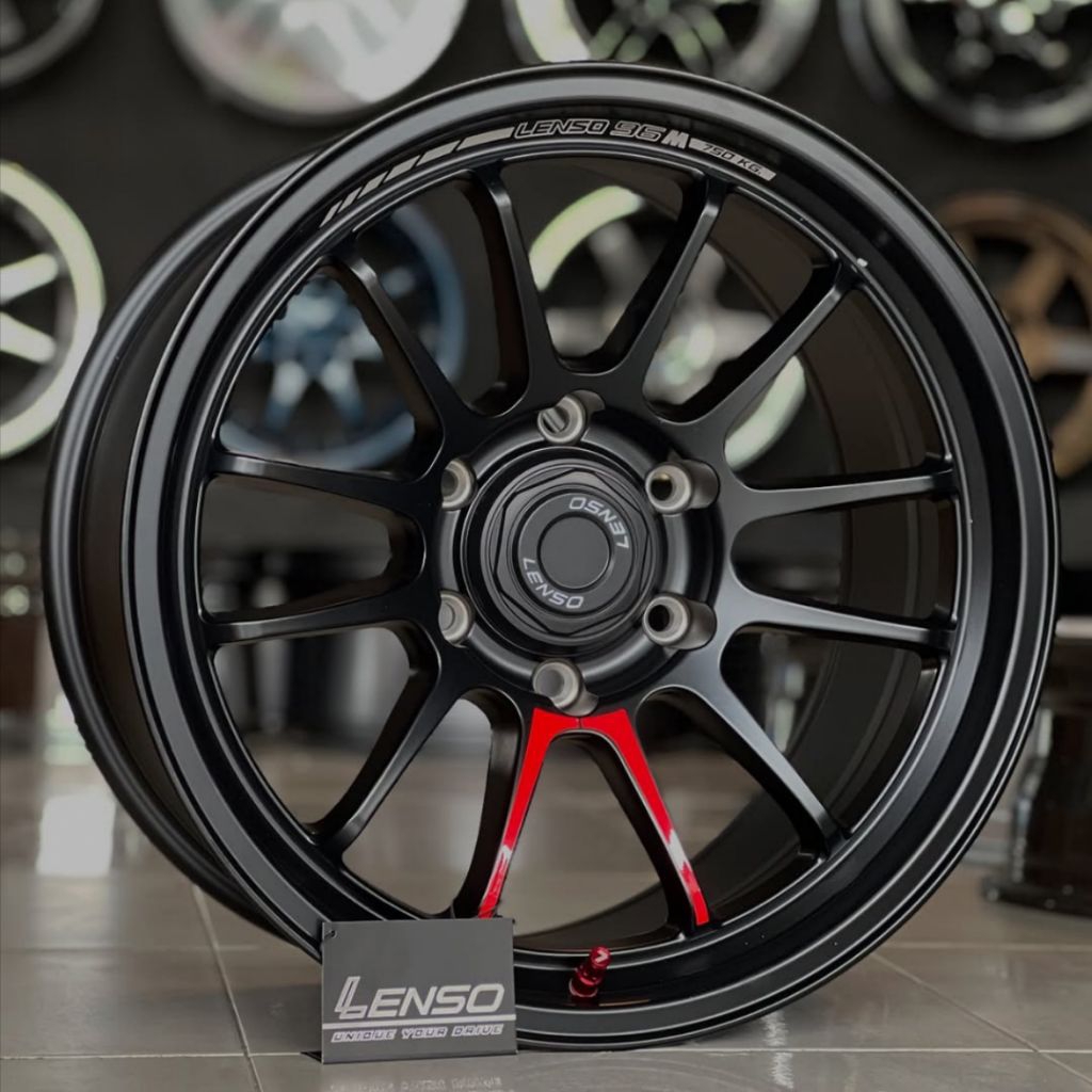 Jual velg racing original lenso venom 96m 18 lebar 9,5 et 25 velg mobil ...