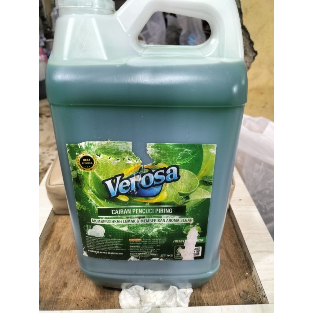 Jual VEROSA SABUN CUCI PIRING 5LTR | Shopee Indonesia