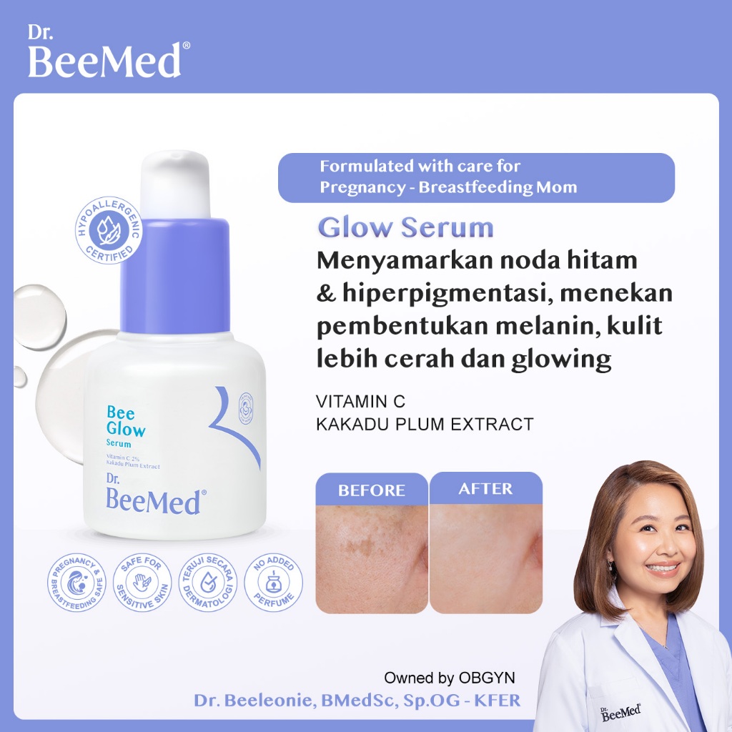 Jual Dr.BeeMed® Bee Glow Serum 20ml - Serum Mencerahkan untuk Ibu Hamil ...