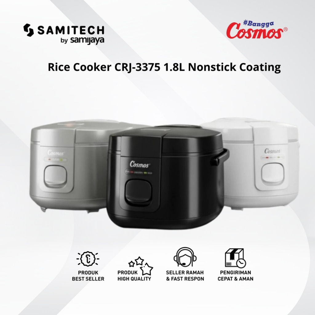 Jual NEW MAGIC COM COSMOS CRJ-3375 / CRJ 3375 LUMO SERIES RICE COOKER ...