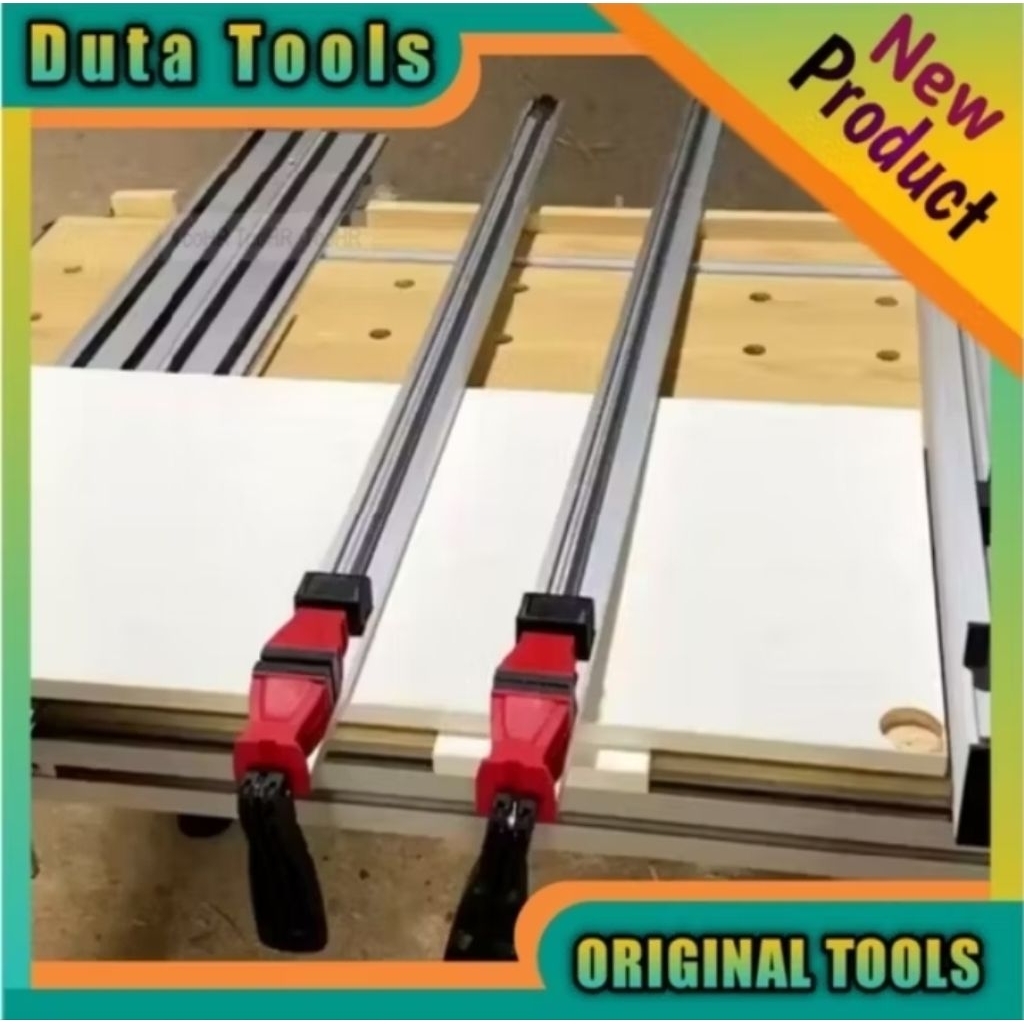 Jual K24LT Clamp Penjepit dan Pengeleman Kayu Alat Bantu Potong LURUS ...