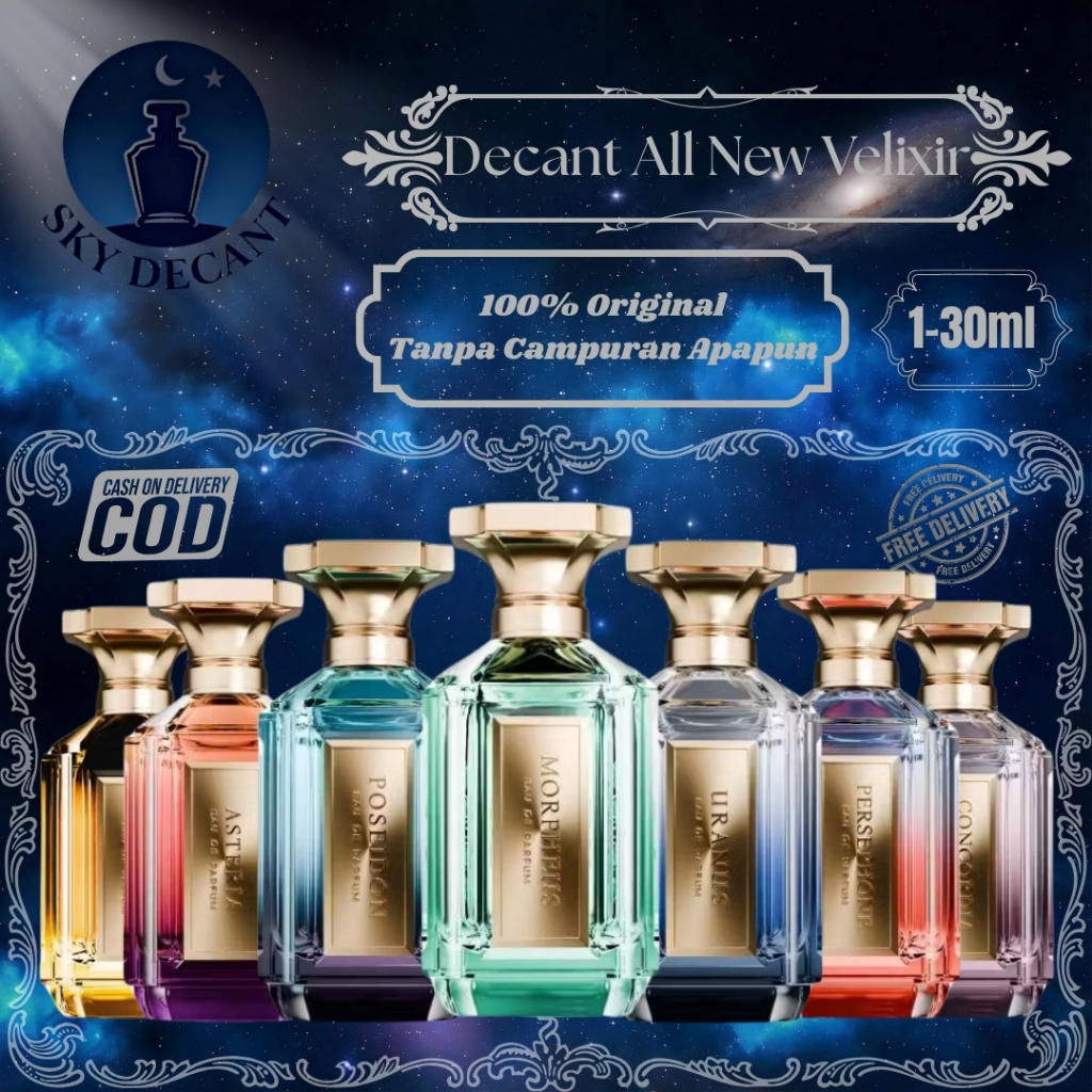 Jual Decant/via/Testerl Parfum Velixir (NEW! Pre-Order Poseidon ...