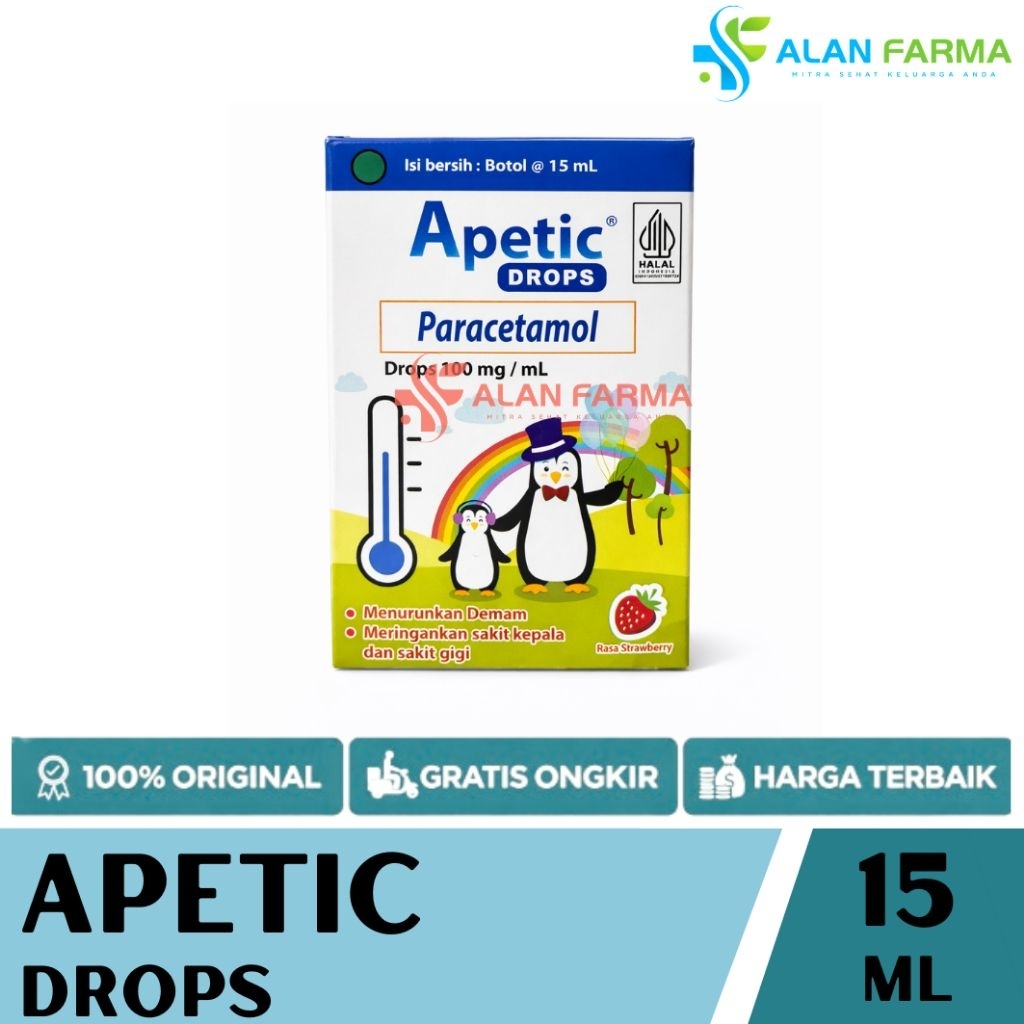Jual Apetic Drop 15 mL | Paracetamol Drop | Shopee Indonesia