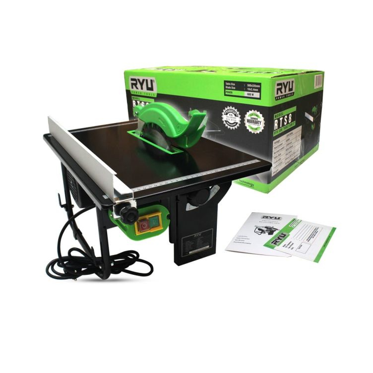 Jual GEN 3 RYU - Tekiro Table Saw 8 inch - 600 watt - Mesin Gergaji ...
