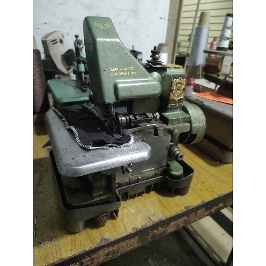 Jual obras SINGER & FLYINGMAN benang 3 second mesin saja kondisi normal ...