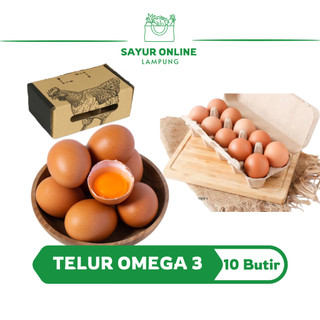 Telur  Ayam Omega 10 Butir